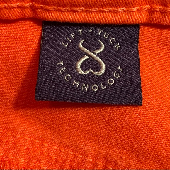 NYDJ Not Your Daughter’s Jeans Pencil Skirt Papaya Color Size 14 Made In USA - Picture 9 of 12